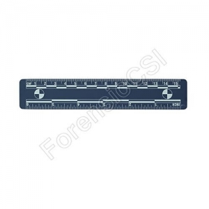 Blue Magnetic Photo Ruler 15cm 6 inch