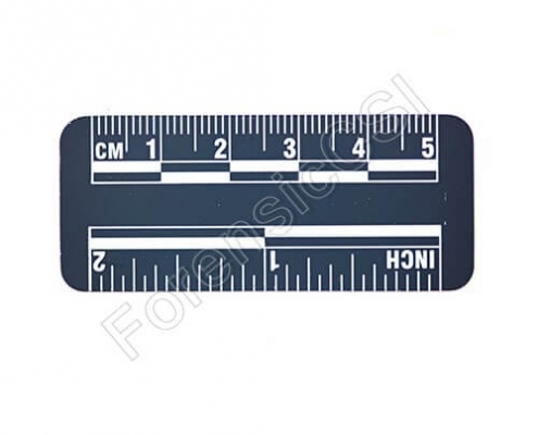 Blue Magnetic Photo Ruler 5cm 2 inch