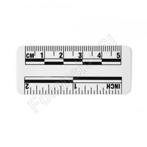 Wihte Magnetic Photo Ruler 5cm 2 inch