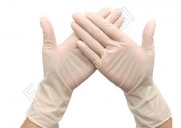 Forensic White Nitrile Gloves