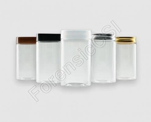 Glass Evidence Collection Jars