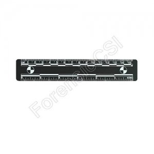 Black Photo Ruler 15cm 6 inch